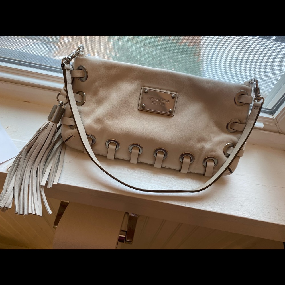 Brand New Michael Kors Genuine Leather Clutch